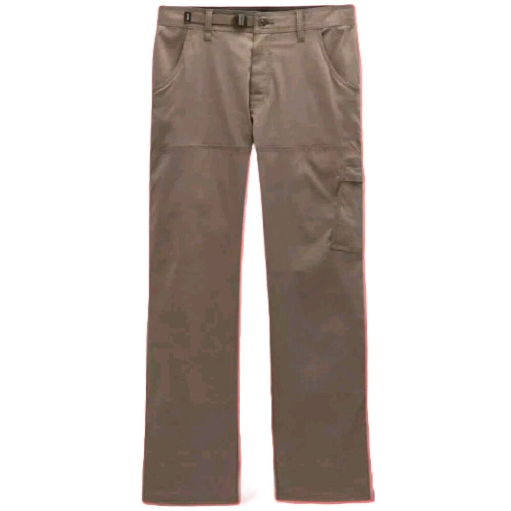 Prana Breathe Khaki Cargo Pants Roll-up Legs Mens Size 40X32